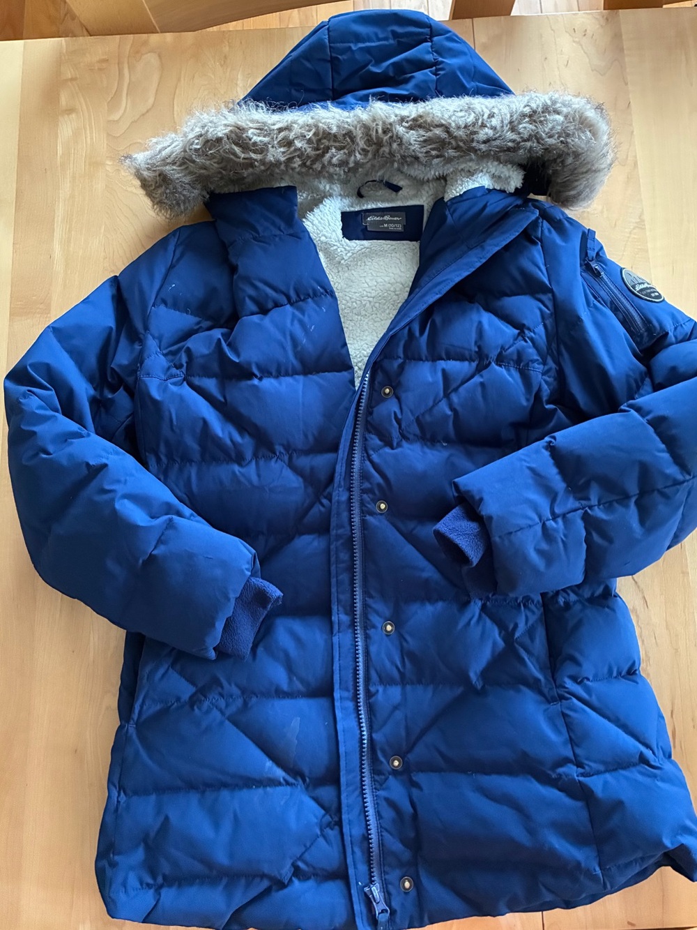 Eddie Bauer girl’s winter coat size 10/12